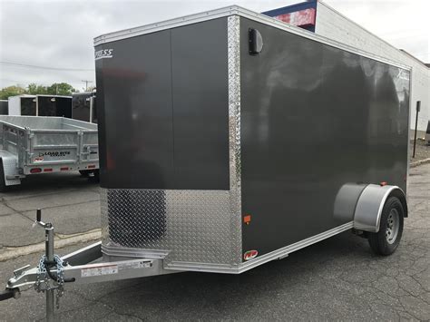 Enclosed Cargo Trailer 6’x12′ CHARCOAL RAMP High Country Aluminum | Ron ...