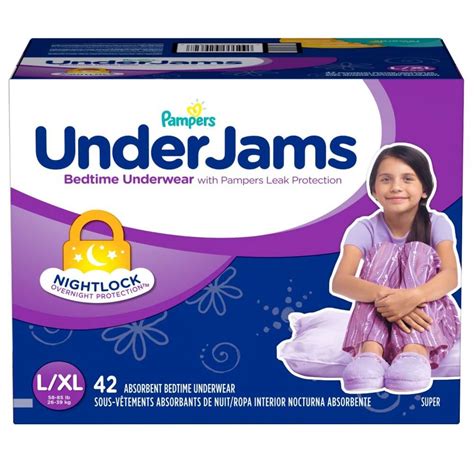 Pampers UnderJams Girls Bed Wetting Pants - One Stop Bedwetting