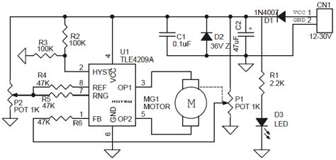 DC Servo Motor Driver – Analog Closed Loop Control - Electronics-Lab