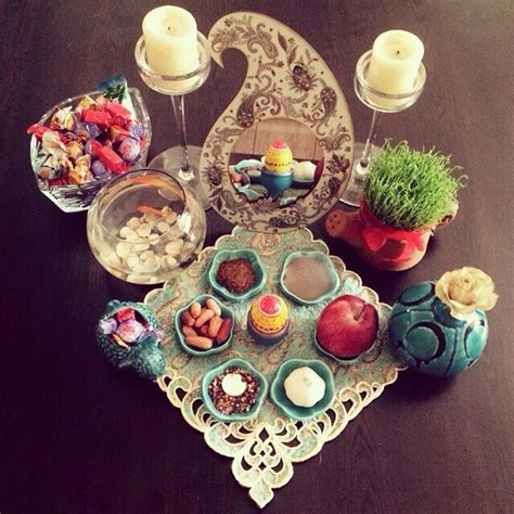 Norouz 1394 Our Haftsin Happy Norouz | Nowruz table, Norouz, Persian ...