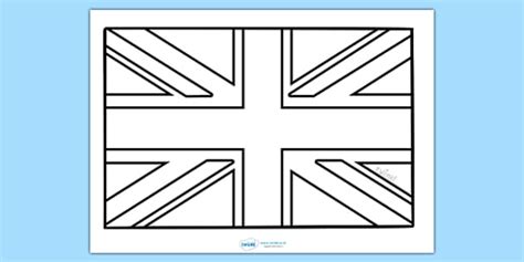 FREE! - 👉 Union Flag Colouring Sheet (teacher made)