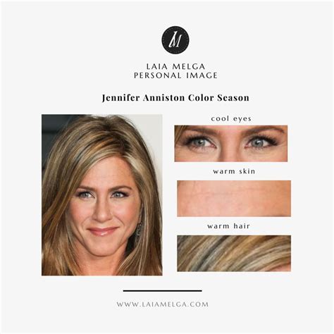 Jennifer Aniston Color Season: Complete Color Analysis, Hair, Eyes and Skin