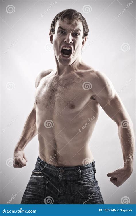 Angry Man Stock Image | CartoonDealer.com #10582675