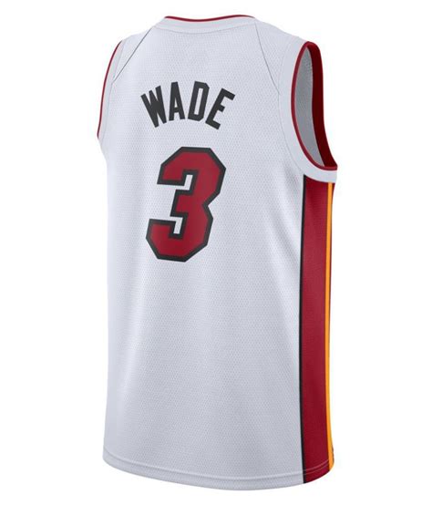 Basketball Wade Miami Heat Swingman Jersey with Shorts White: Buy ...