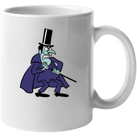 Snidely Whiplash Retro Cartoon Character Mug