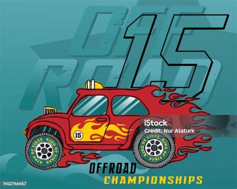 Flame Race Car Vector Illustration Stock Illustration - Download Image Now - Racecar, Art, Art ...