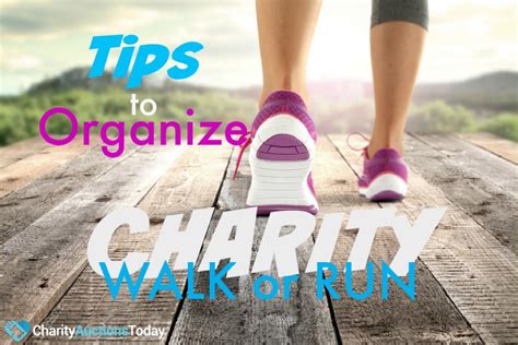 5 Helpful Tips to Organize a Charity Walk or Run Charity Work Ideas, Charity Run, Charity ...