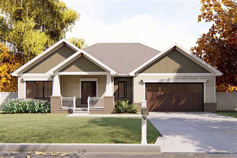 Craftsman Ranch Floor Plans - floorplans.click