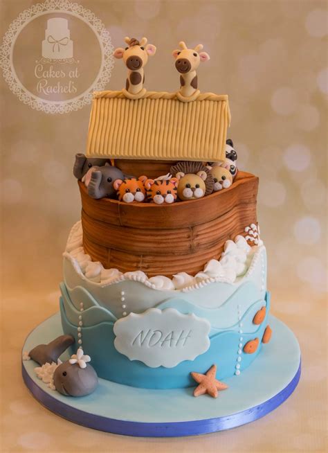 Noah's Ark Christening Cake - CakeCentral.com