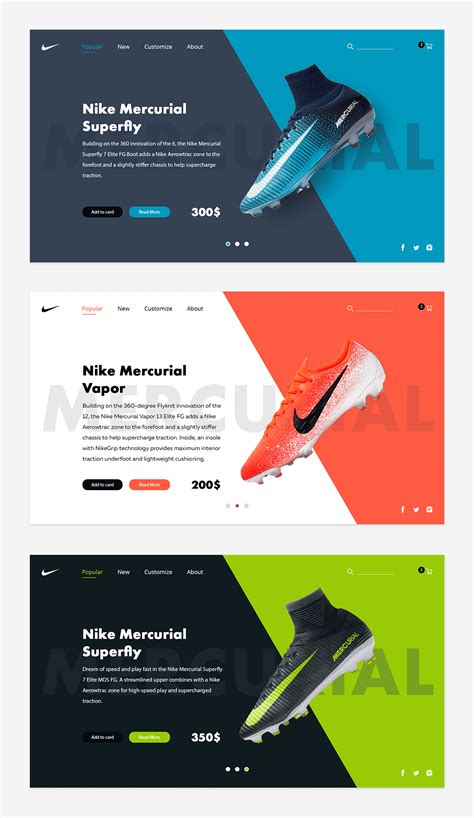 Nike soccer boots :: Behance