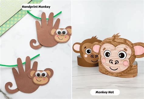 20 Marvellous Monkey Crafts And Activities - Teaching Expertise