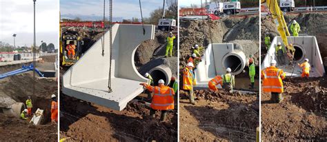 Precast Concrete Headwall Installation | Althon