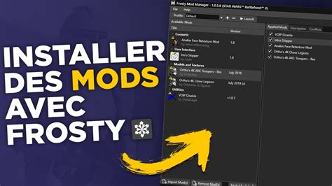 Comment installer des mods avec Frosty Mod Manager - YouTube