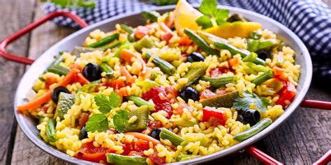 Receta Paella vegetal sencilla | Cocina rico