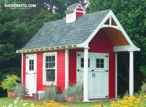 10×12 Shed With Porch Building Plans