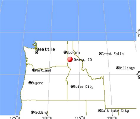 Deary, Idaho (ID 83823) profile: population, maps, real estate ...