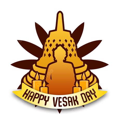 Happy Vesak Day Gold Temple Buddha Greeting Card Happy Vesak Day Png | Images and Photos finder