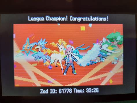 Just defeated Cynthia and wanted to share my team! : r/pokemonplatinum