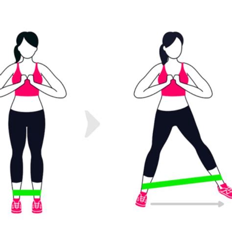 Lateral Band Walk by ꧁𝒩𝒶𝓉𝒽𝒶𝓁𝒾ℯ ꧂ ℒ𝒾𝓉𝒶𝓁𝒾ℯ𝓃 - Exercise How-to - Skimble