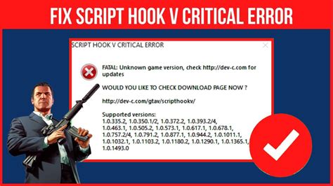 Fix: Script Hook V Critical Error in GTA 5