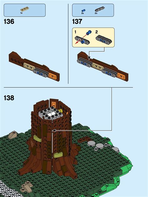 LEGO 21318 Tree House Instructions, Ideas