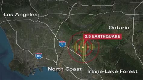 Orange County ,3.4-Magnitude Earthquake In Huntington - Taaza World Times