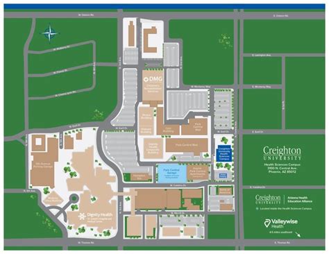 Campus Maps and Directions | Creighton University