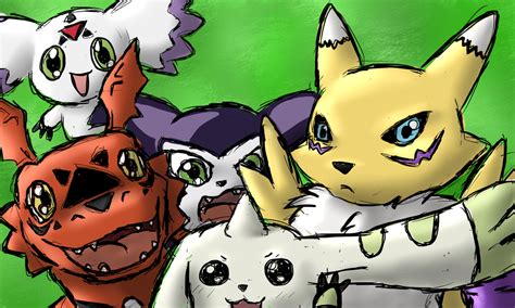 Digimon Tamers - sketch — Weasyl