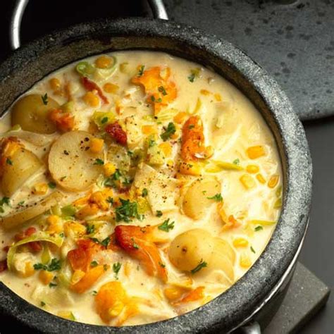 Smoked cod and sweetcorn chowder - Good Housekeeping