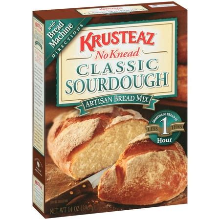 Krusteaz Bread Machine Mix Supreme Classic Sourdough 14 Ounce - Walmart.com