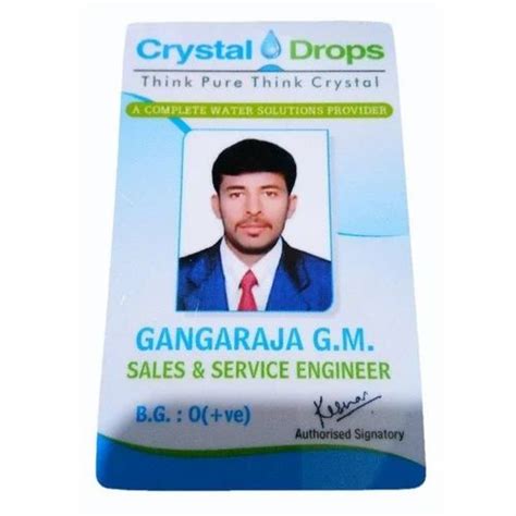 Printed Plastic ID Card at ₹ 8 | Plastic Identification Cards in Bengaluru | ID: 6071393088