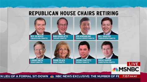 House GOP chair retirements at eight with strange Royce story