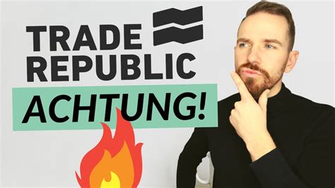 Trade Republic Erfahrungen: Meine Abrechnung mit Trade Republic! - YouTube