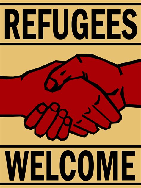 Refugees Welcome by Party9999999 on DeviantArt