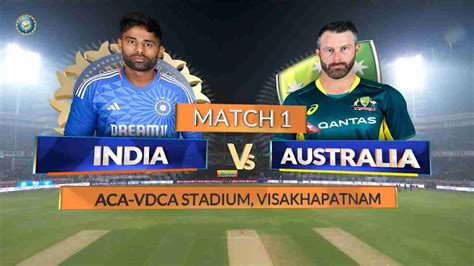 IND vs AUS 2023-24, 1ST T20I: Match Highlights