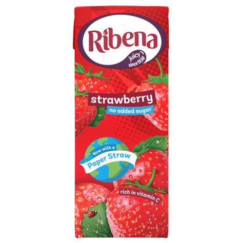 Ribena - Strawberry Carton 250ml - 24 Pack » Ribena UK