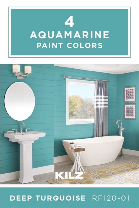 Aquamarine Color Paint: A Guide To Choosing The Right Shade For Your ...