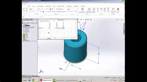 SolidWorks Design Table - YouTube