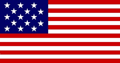 15 Star Flag - (1795-1818) (U.S.)