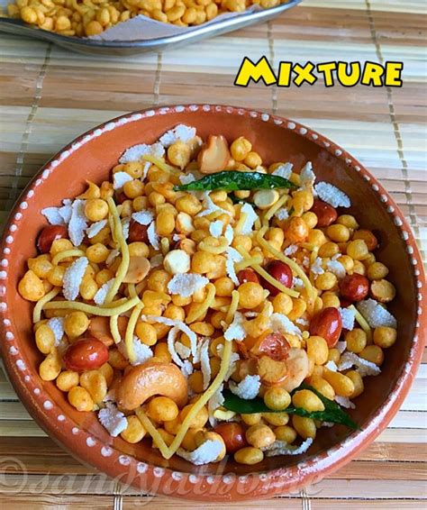 Mixture recipe, South Indian mixture, Snacks recipes - Sandhya's recipes