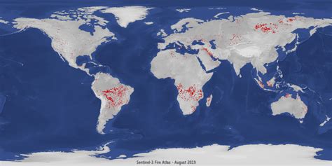 There Were 79,000 Fires Around the World in August 2019 - Geography Realm