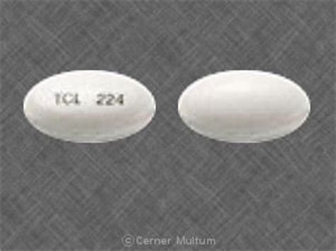 TCL 224 Pill White Oval - Pill Identifier