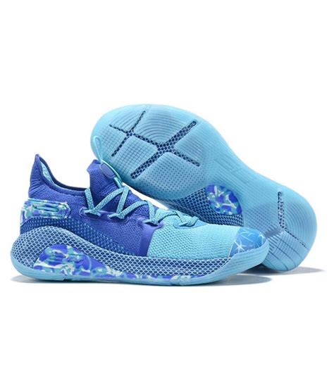 UNDER ARMOUR CURRY 6 LOW BREAKTHROUGH Sky Blue Basketball Shoes - Buy ...