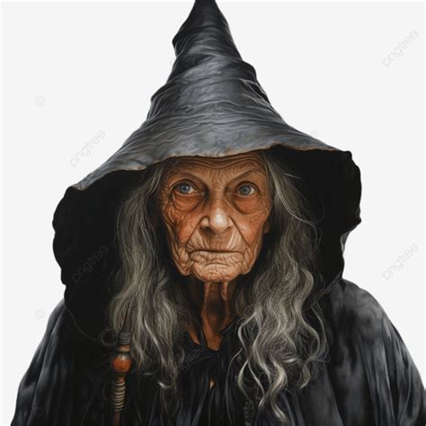 Halloween Day Old Witches On Transparent Background, Halloween, Old Witches, Transparent PNG ...