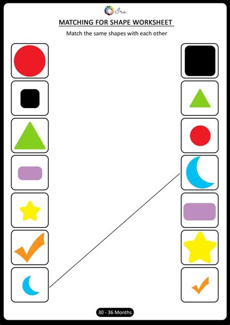 matching shapes with objects worksheets - shapeworksheetforkids crafts ...