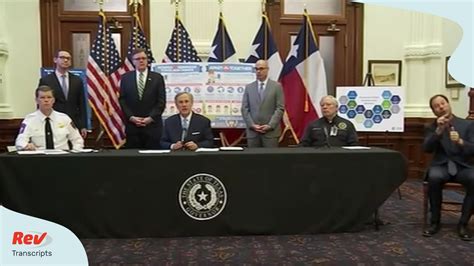 Texas Governor Greg Abbott COVID-19 Briefing Transcript March 31 ...