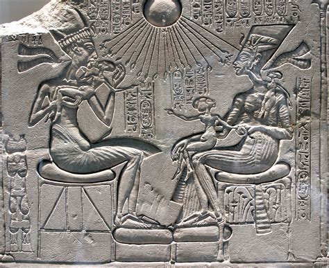 Akhenaten, Nefertiti and Family – The Idle Woman