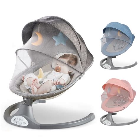 Kimbosmart Baby Swing Bouncer Chair Infant Swing Electric Remote ...