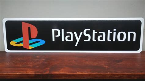 Playstation Logo Aluminum Sign - Etsy