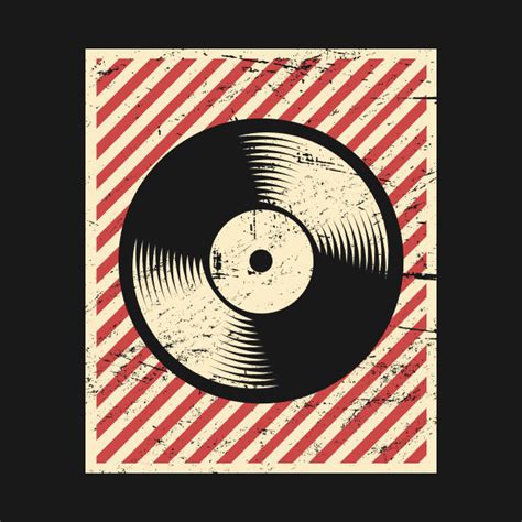 Vintage Vinyl Record Poster - Vinyl - T-Shirt | TeePublic